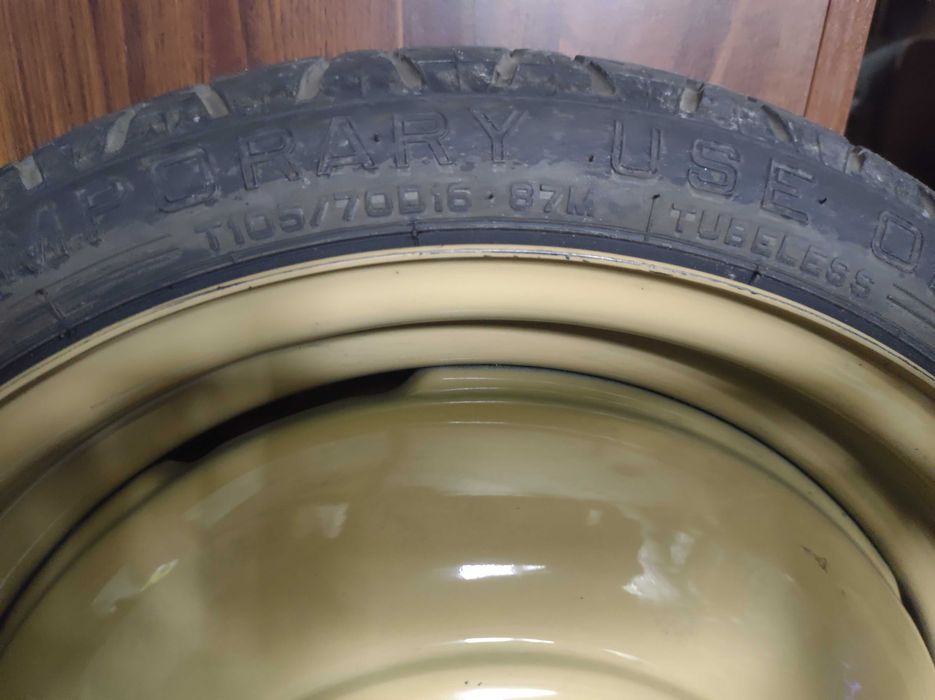 KOŁO DOJAZDOWE dojazdówka 105/70 R16.