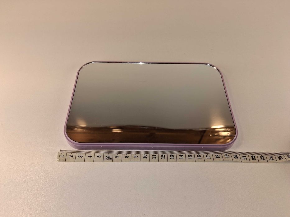 E192 Fioletowe Lusterko Do Makijażu Stojące Przenośne