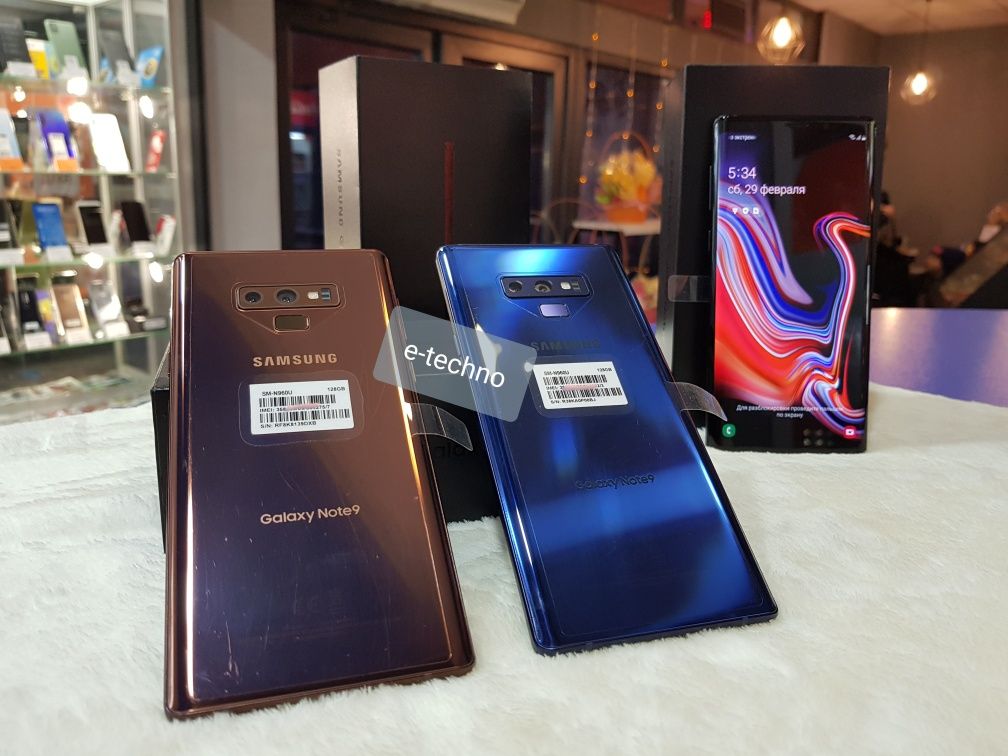 Samsung Galaxy Note 9 N960U\FD 128Gb 512Gb Duos Black, Blue, Copper