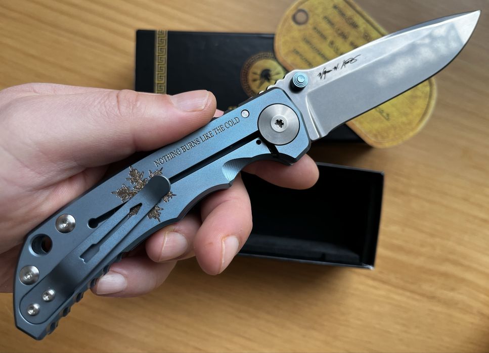 Nóż folder Spartan Blades Harsey „Blizzard” limitowana edycja