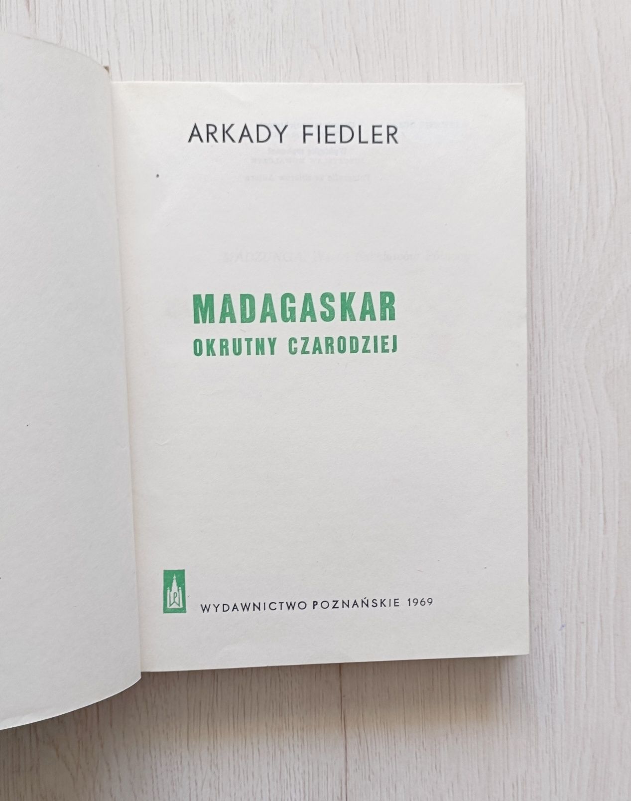 Madagaskar okrutny czarodziej Arkady Fiedler