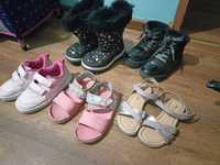 Buty dziecięce różne rozmiary