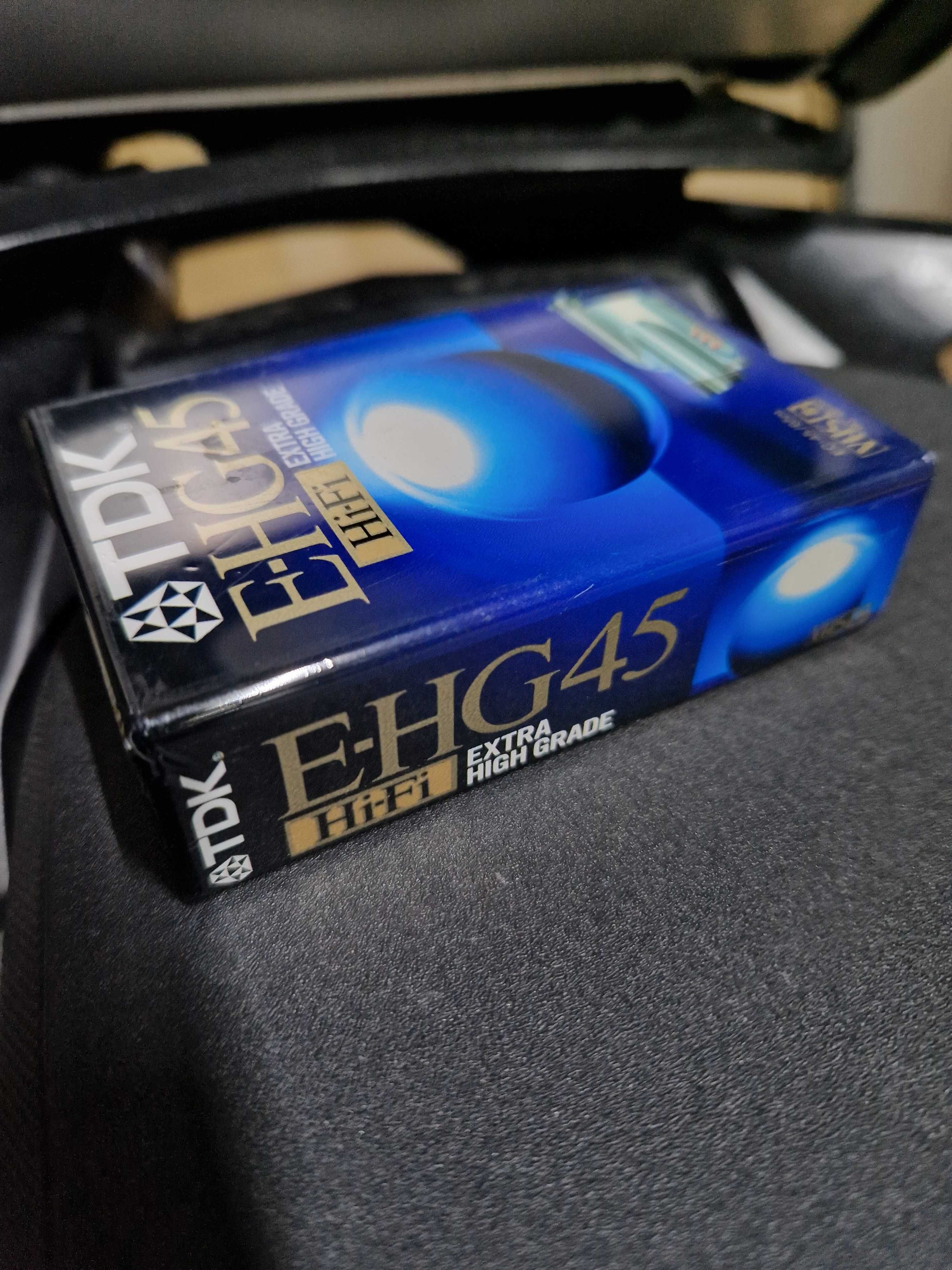 Cassete Vídeo virgem TDK E-HG45 - NOVA