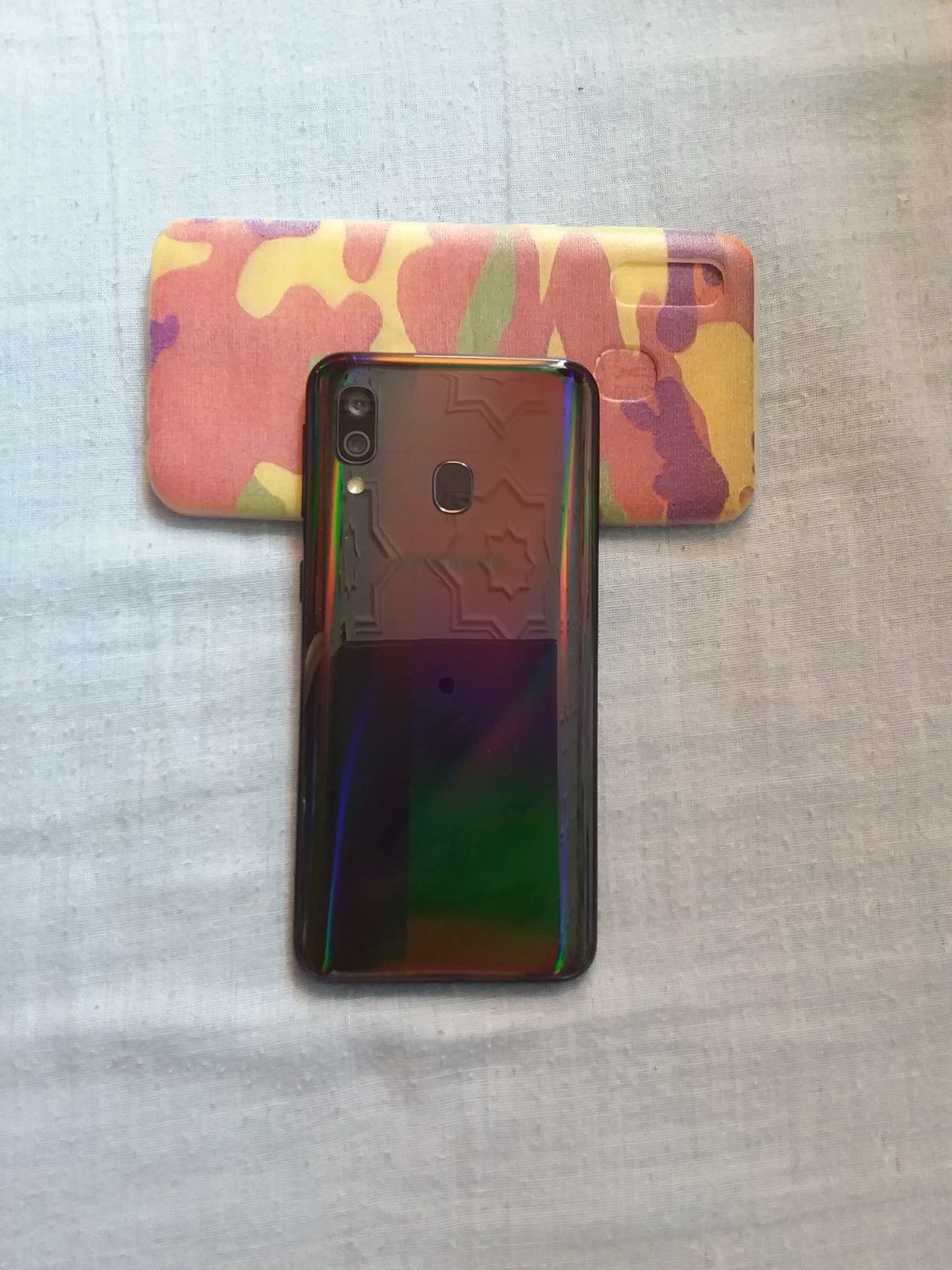 Samsung Galaxy A40 Dual Sim czarny + etui