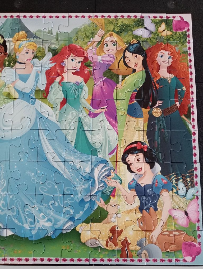 Puzzle 100- księżniczki
