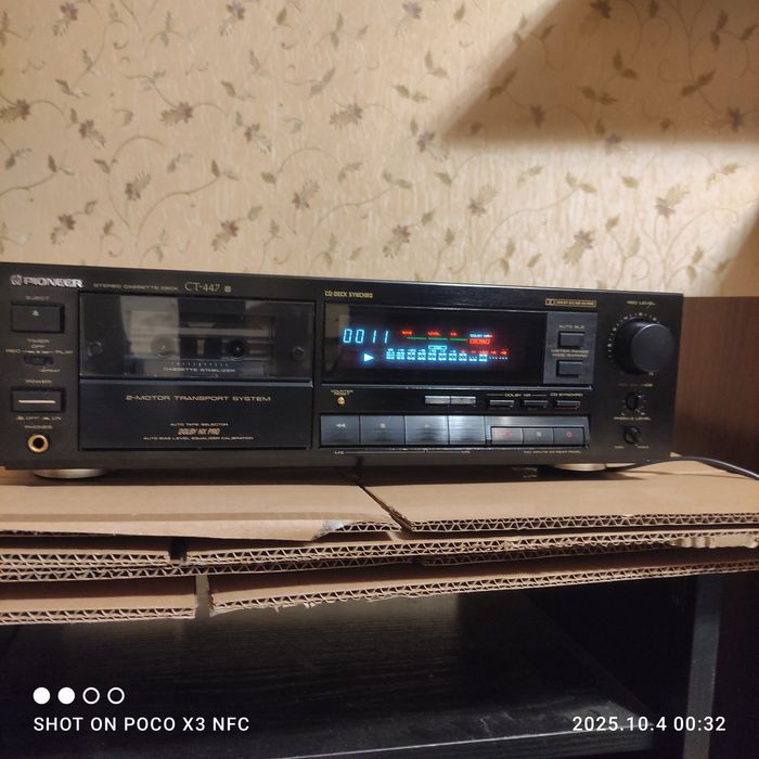 Кассетная дека PIONEER CT447