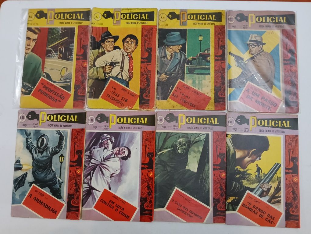57 M. Aventuras Guerra, Espaço, Policial, Águia, Ciclone,Condor Popula
