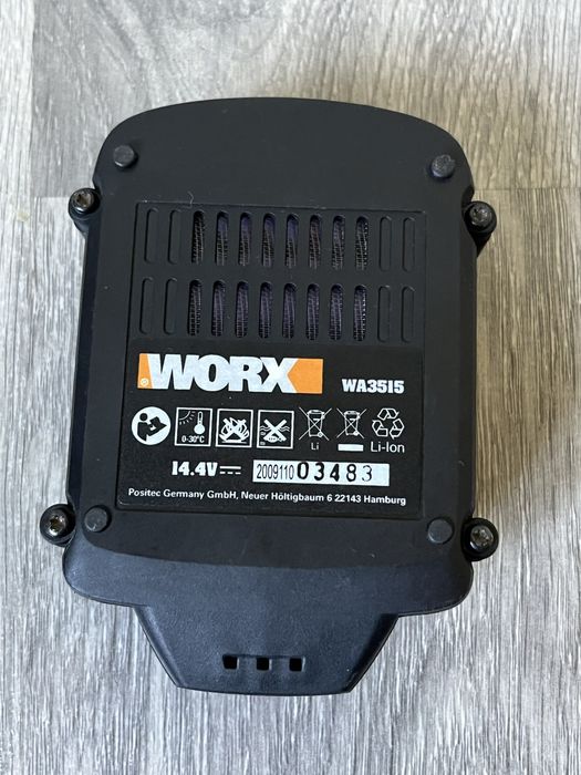 Акумулятор Worx 14.4 v на запчастини