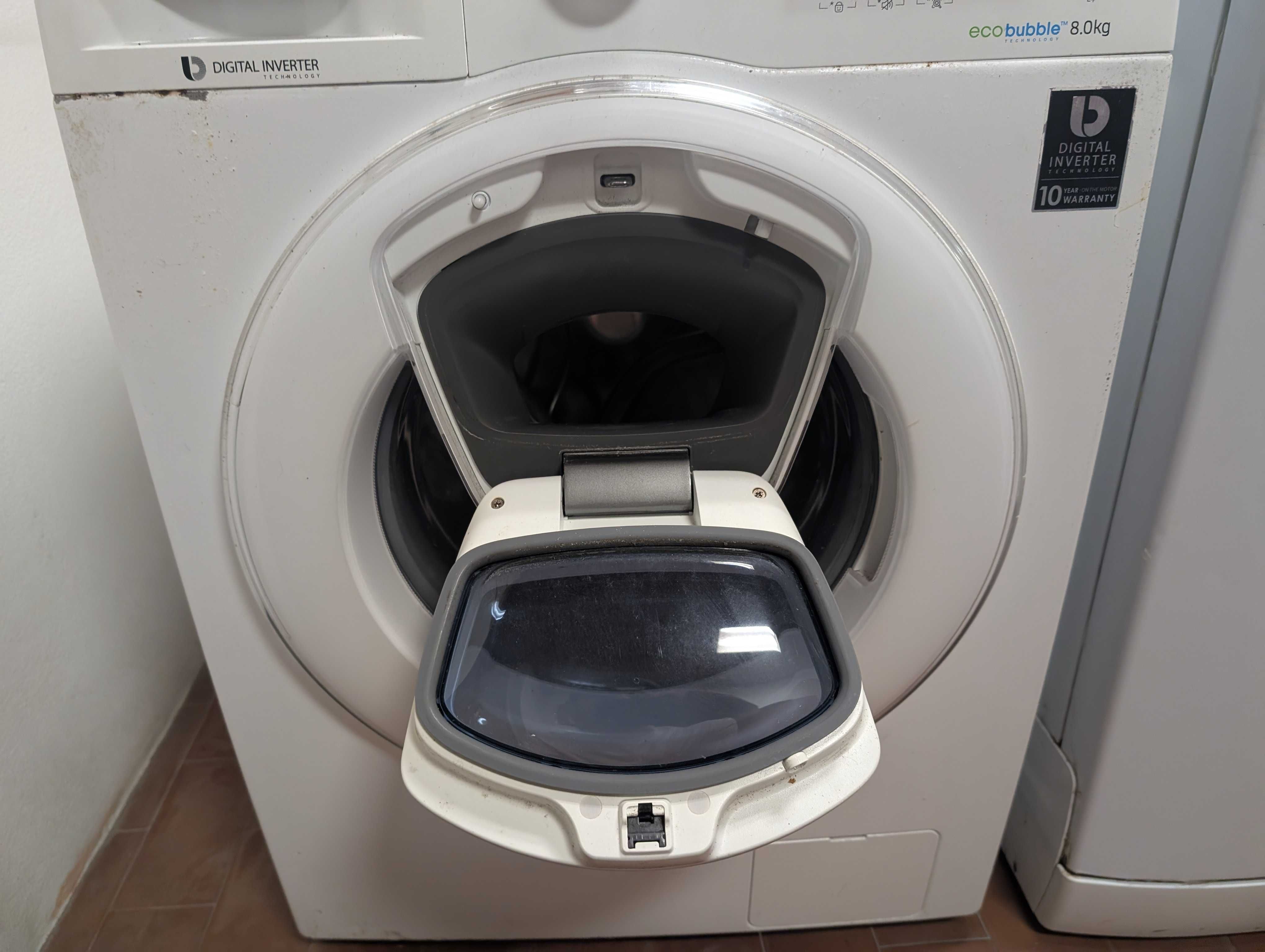 Máquina de Lavar Roupa - SAMSUNG 8kg - Usada