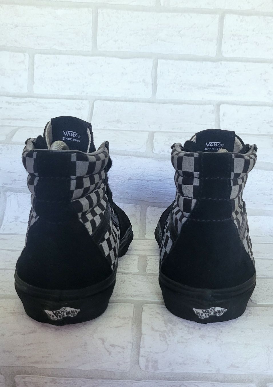 Unikat tenisówki Vans damskie wysokie zamszowe skórzane trampki 37 38