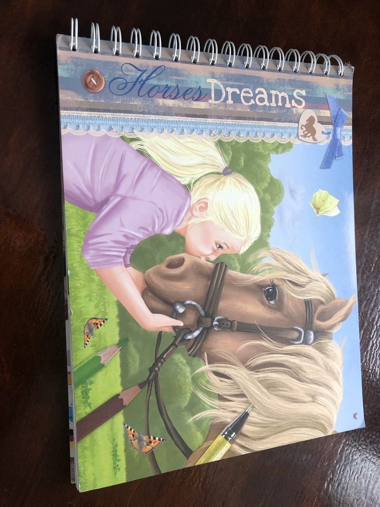 Malowanka z naklejkami horses dreams depesche jak nowa