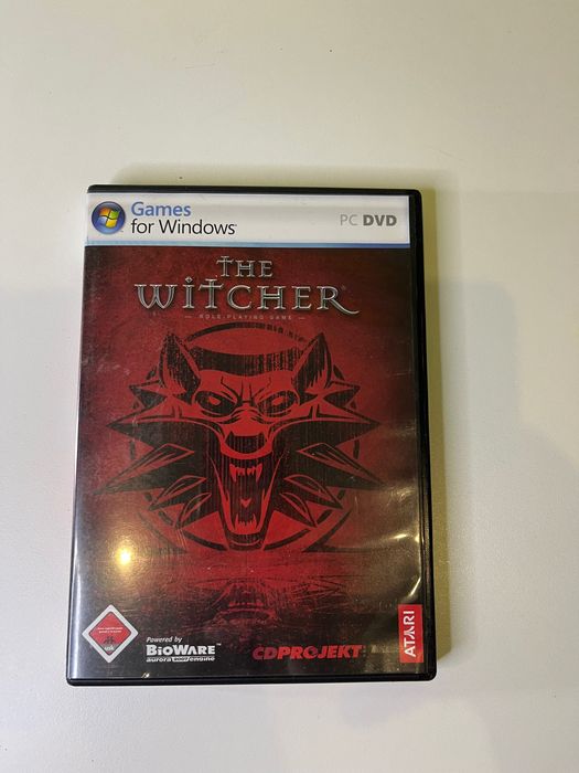 The Witcher PC DVD oryginalne wydanie Atari. Na rynek niemiecki