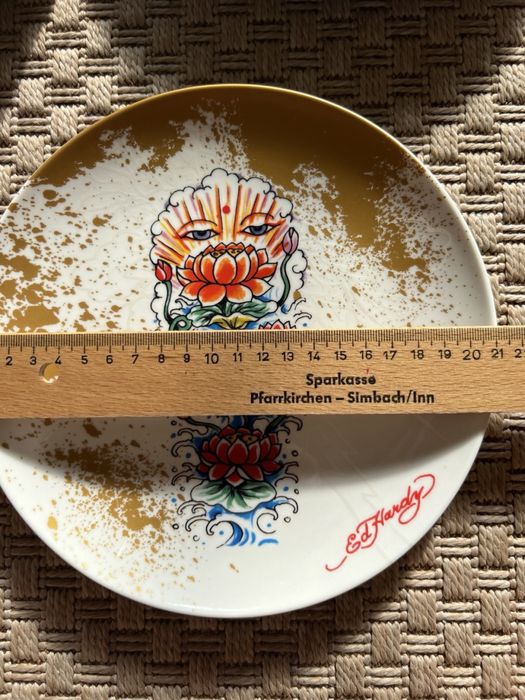 Оригіналий набір Ed Hardy тарілки 8 шт