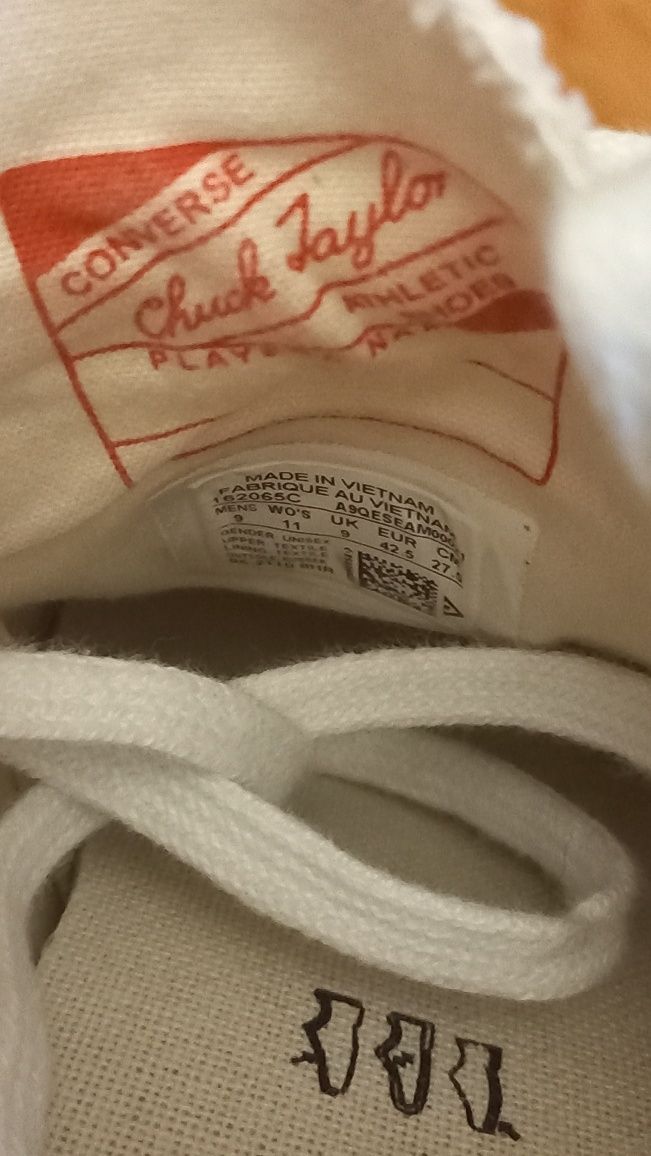 Кеды "Converse" белые