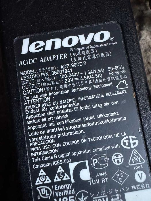 Блок питания ADP-90DD B для ноутбука Lenovo Original