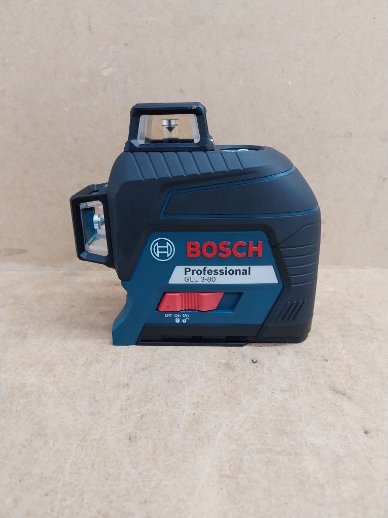 Bosch GLL 3-80 Laser Płaszczyznowy Krzyżowy Poziomica Laserowa 3x360°