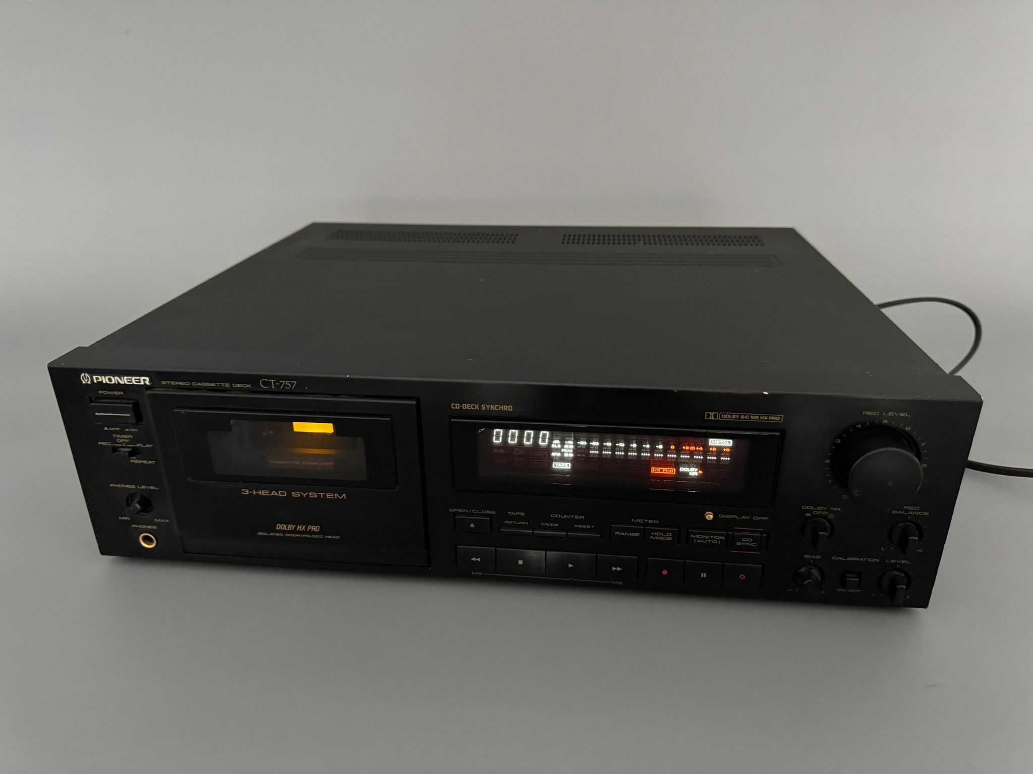 Magnetofon kasetowy Pioneer CT-757 TOP Okazja