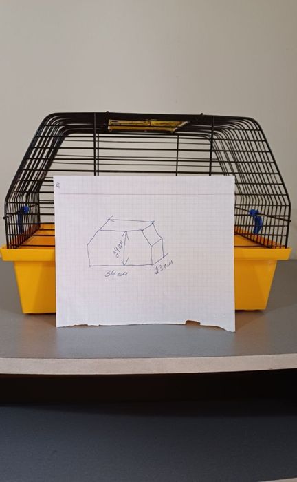 Клетка для хомяка. Переноска для морской свинки, крысы, хомяка