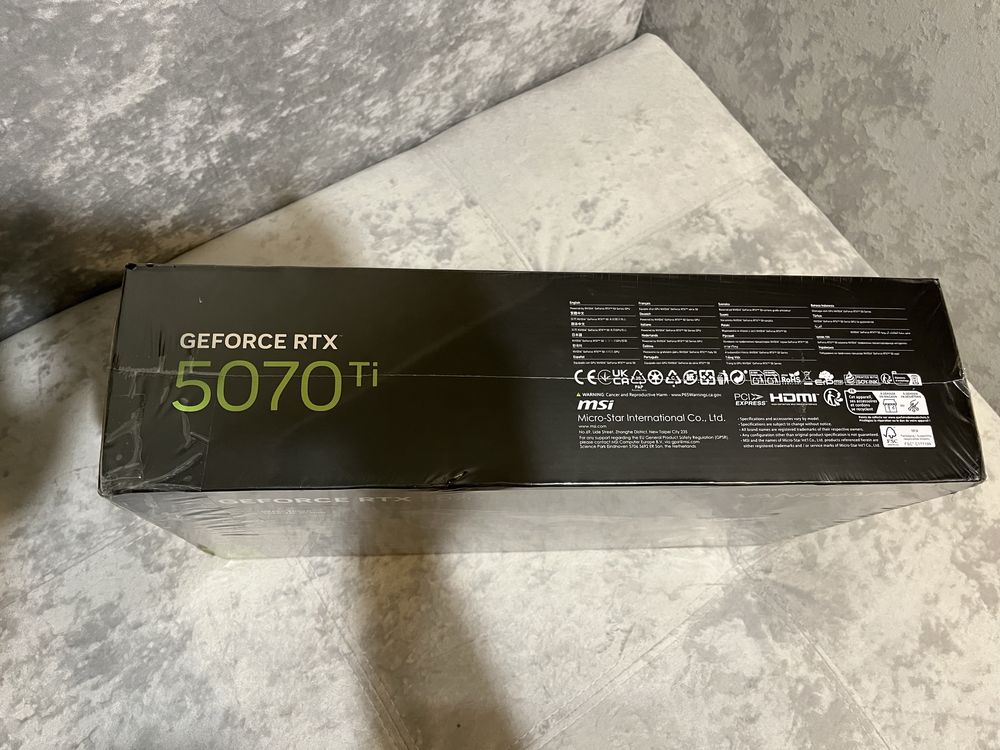 Відеокарта GF RTX 5070 Ti 16GB GDDR7 Vanguard SOC MSI
