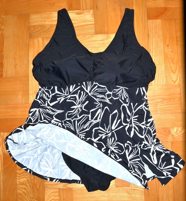 56 Bonprix modelujacy kostium strój kąpielowy sukienka