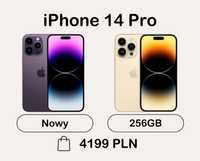Apple iPhone 14 Pro 256GB Kolor: Deep Purple |Gw24M|Sklep|Raty|NOWY|