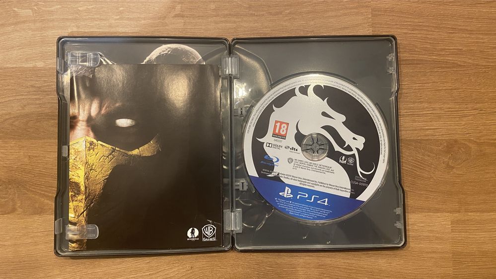 Mortal Kombat 10 ps4 gra i unikatowy steelbook