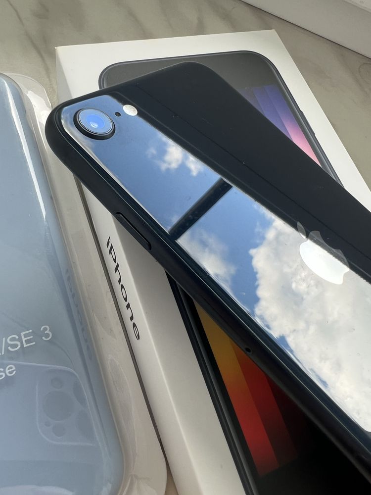 Iphone SE 3 (2022) •64gb • 100% батарея • ідеал • Повний комплект