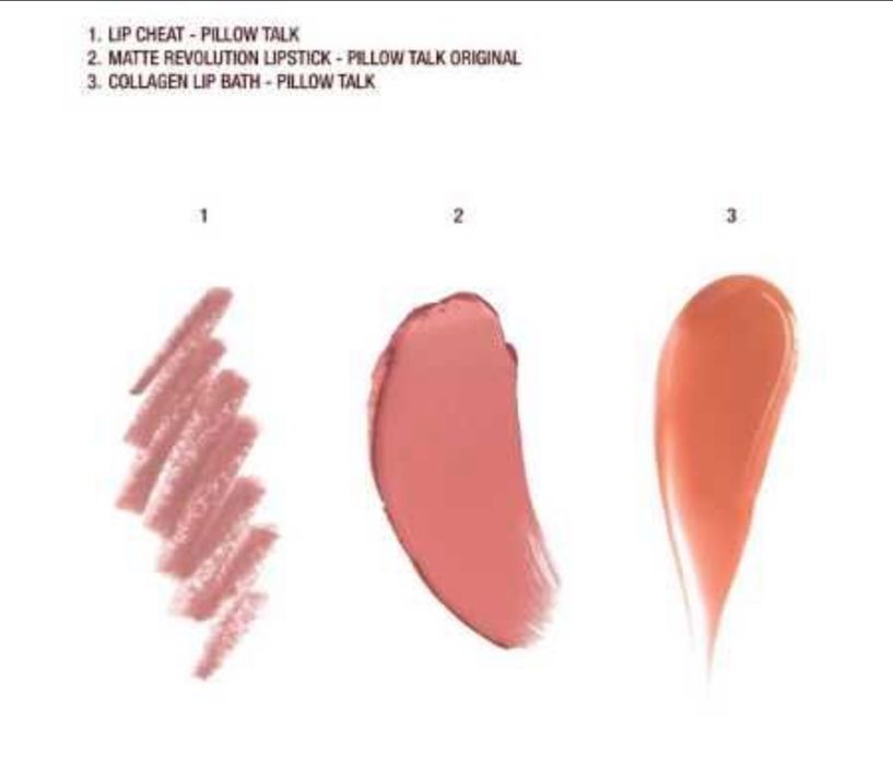 Zestaw do Makijażu Ust Charlotte Tilbury Pillow Iconic Mini Lip Kit