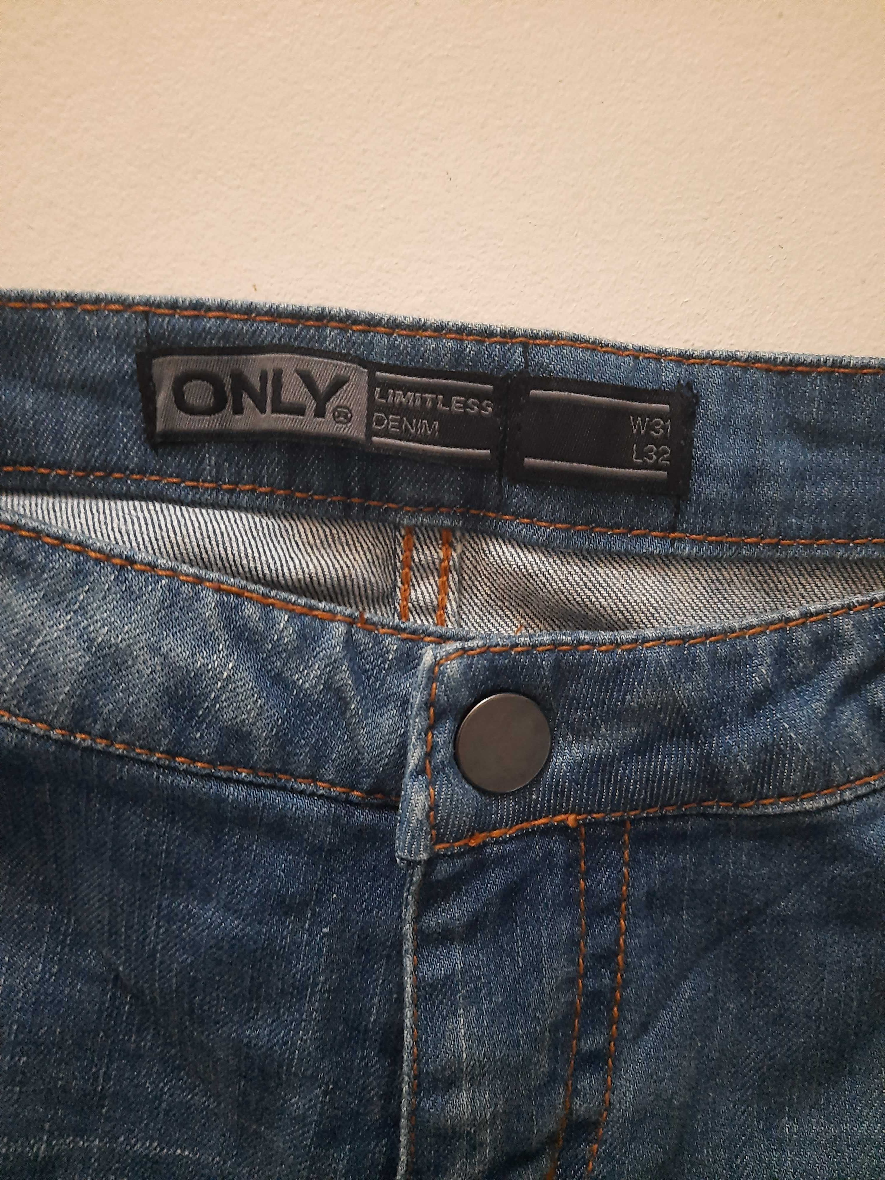 Jeansy spodnie damskie Olny W31 L32 40