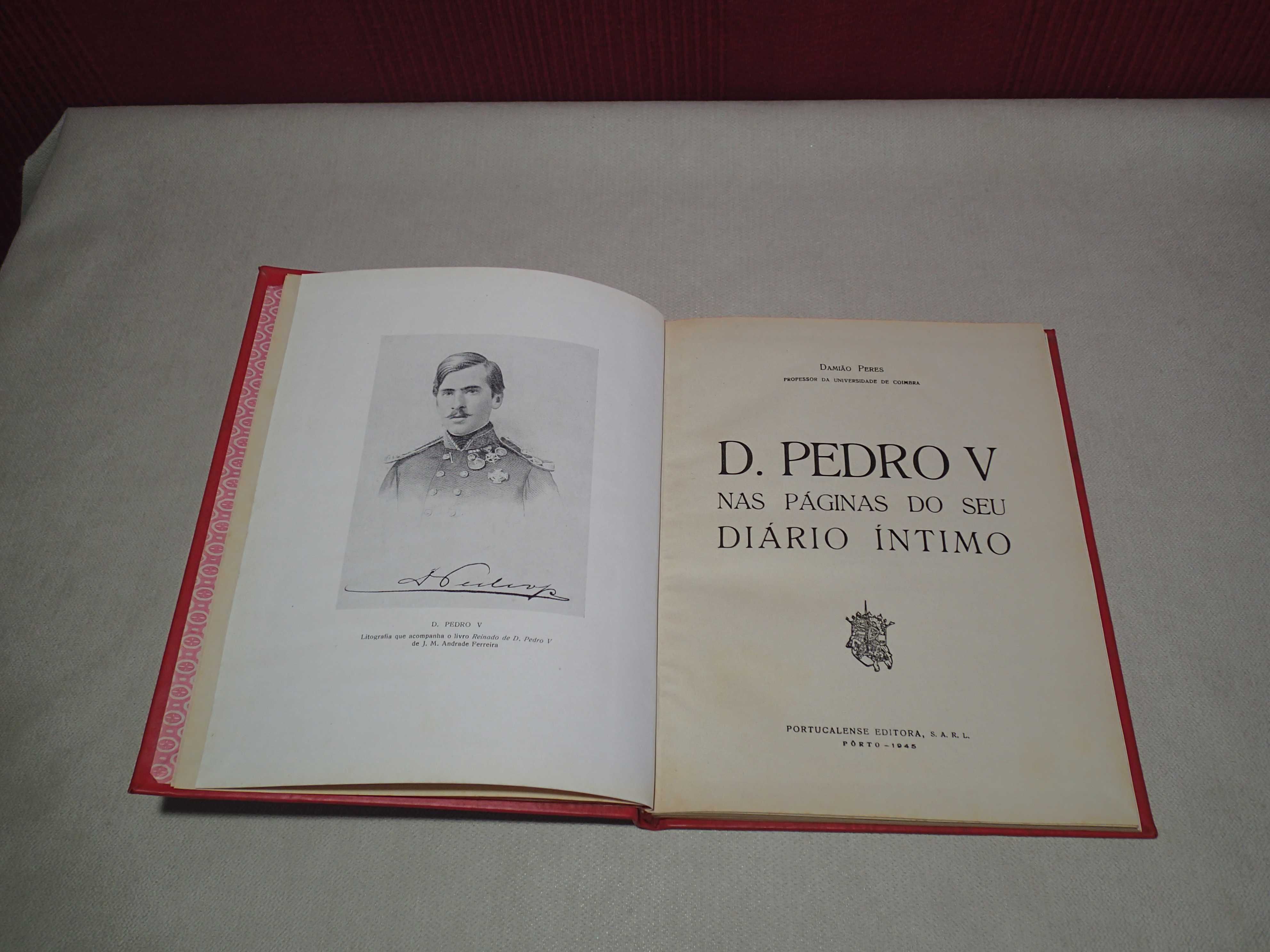 Livro " D Pedro V, Nas páginas do seu diário íntimo"