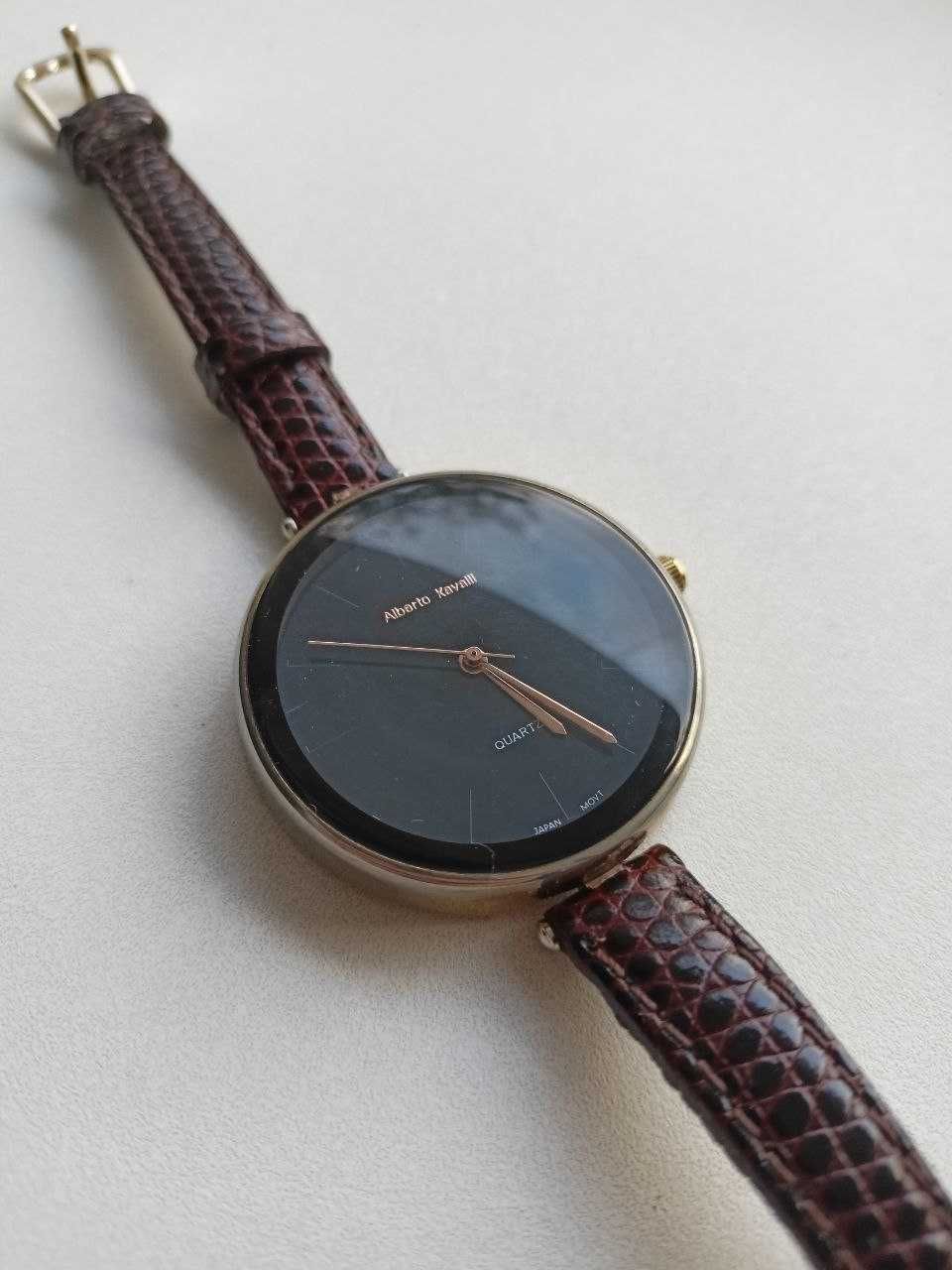 Alberto Kavalli годинник кварцовий, ремінець Bandco Genuine leather