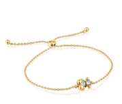 Bransoletka Tous Color Bear z zielonym spinelem