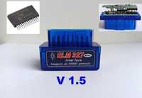 ELM 327 v1.5 OBD2 Bluetooth PIC18F25K80 ДВЕ платы Авто сканер Оригинал