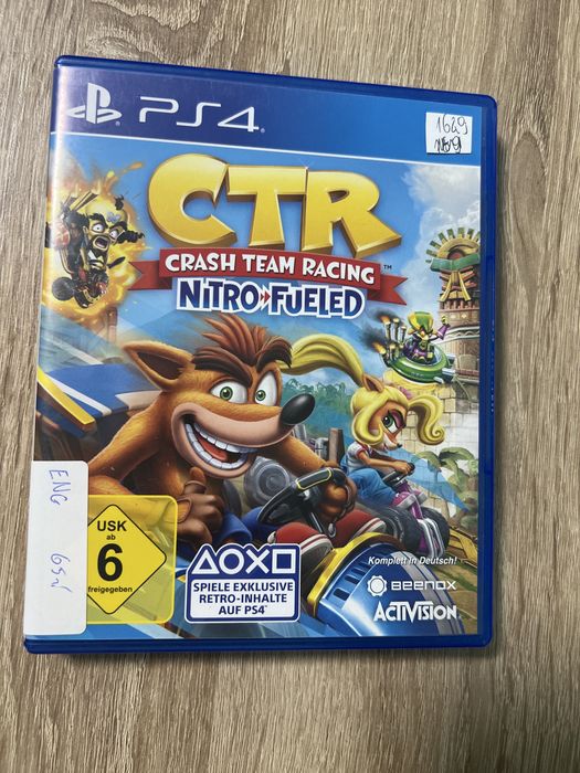 #1629 CTR Crash Team Racing nitro fueled gra ps4 playstation 4