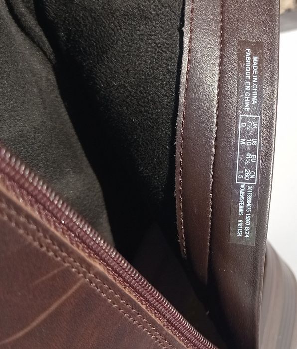 Сапоги женские Clarks р. 41,5.