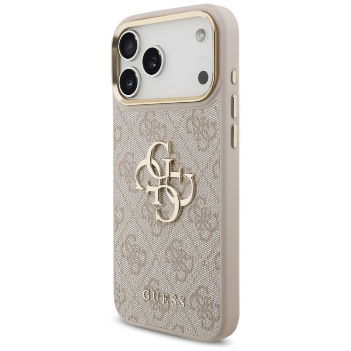 GUESS futerał do iPhone 17 Pro Max GUHCP17XP4G4BCSP różowy