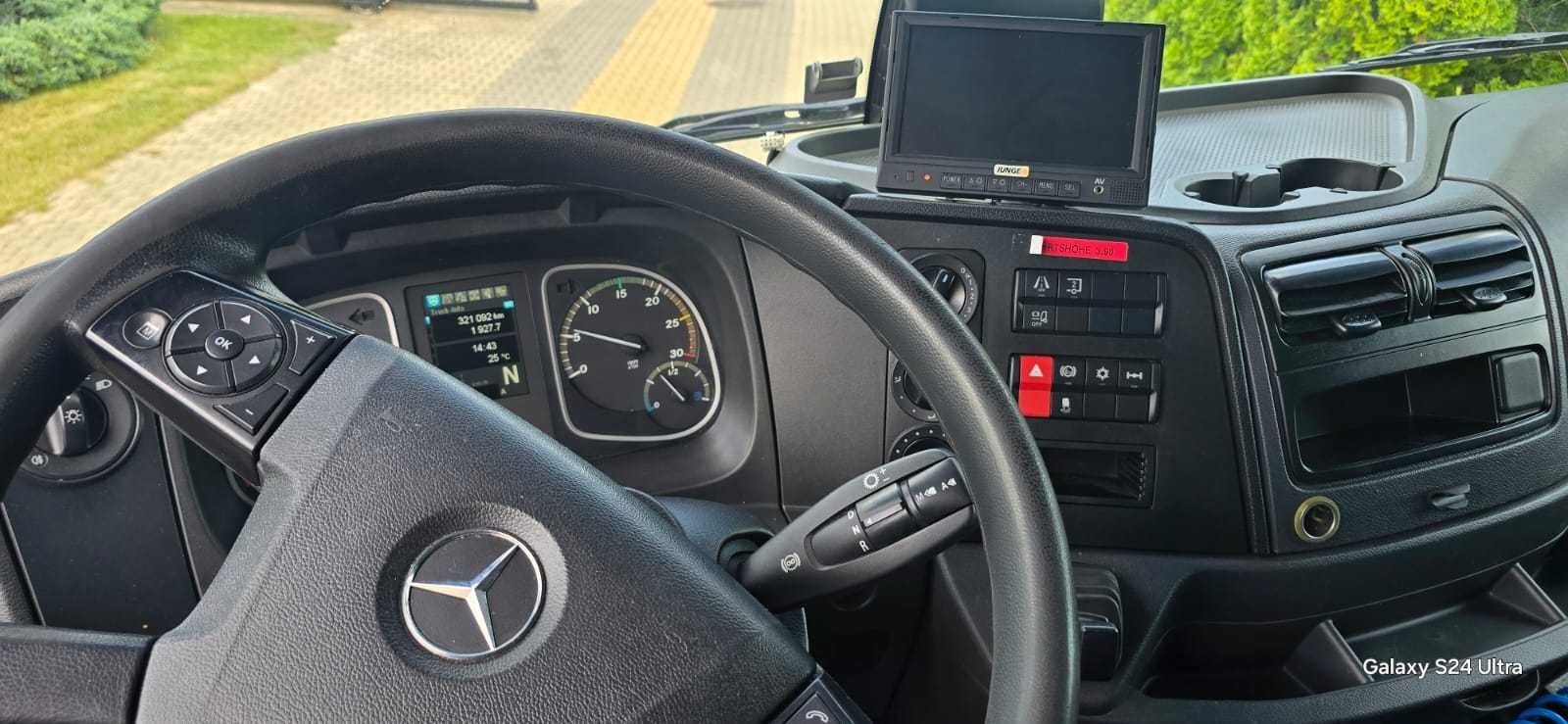 Mercedes Atego 1224 Euro 6 Automat Firanka 7,30 m