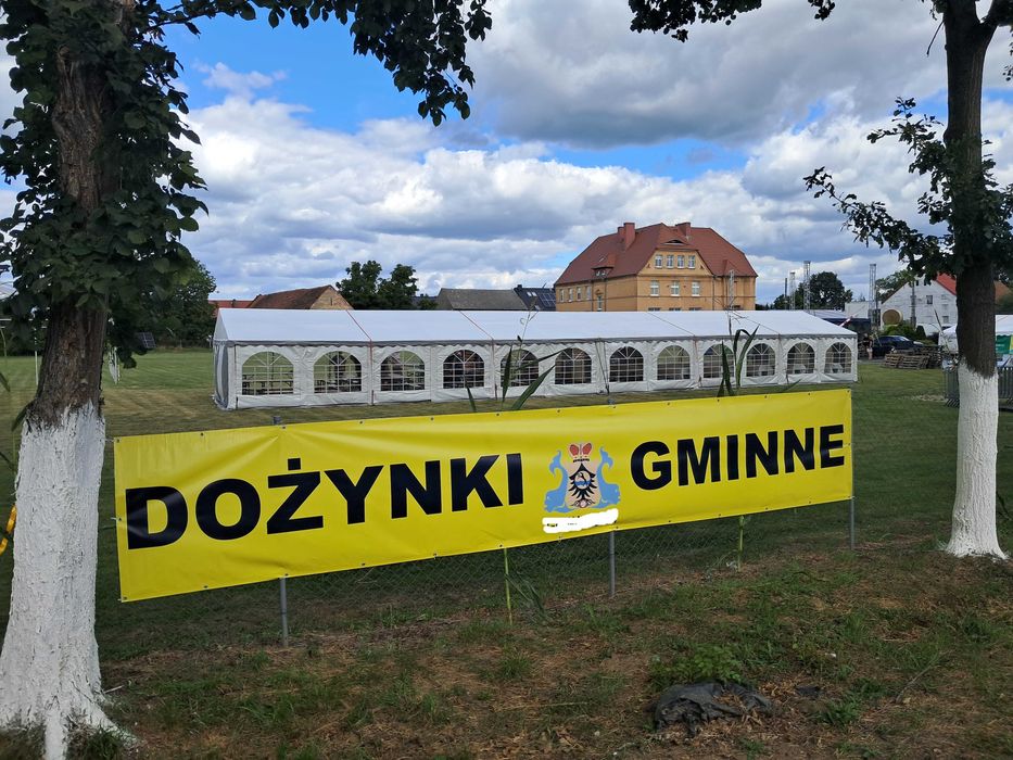 Namiot plenerowy imprezowy pawilon namiotowy hala magazyn 6x12mUŻYWANY