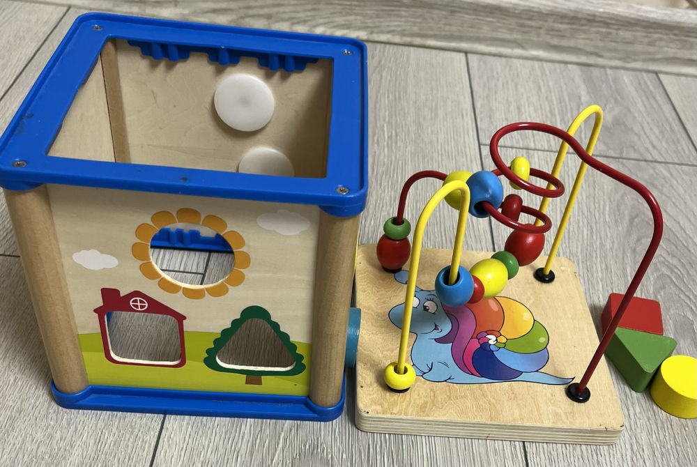 Сортер, куб 5 в 1