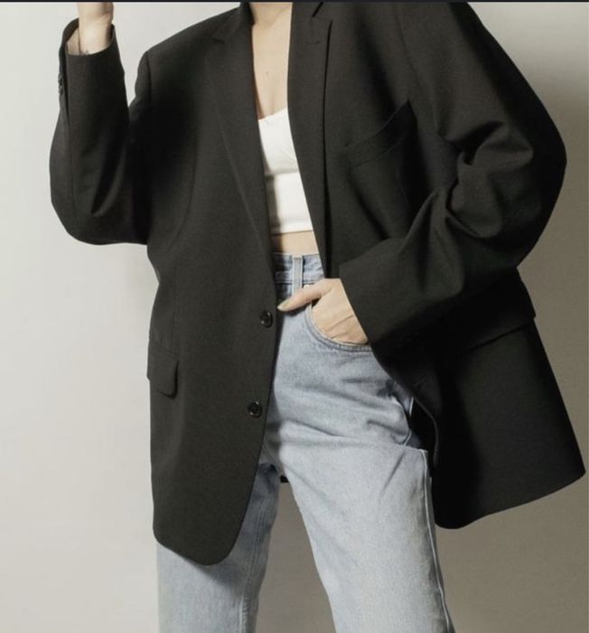 женский пиджак оверсайз