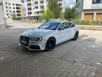 Audi A5 Sportback Piękna a5 S-LINE competition biała perła