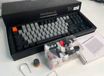 Keychron C1H1, klawiatura mechaniczna. Cherry Red Switch + PBT keycaps