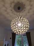 Lampa sufitowa efekt