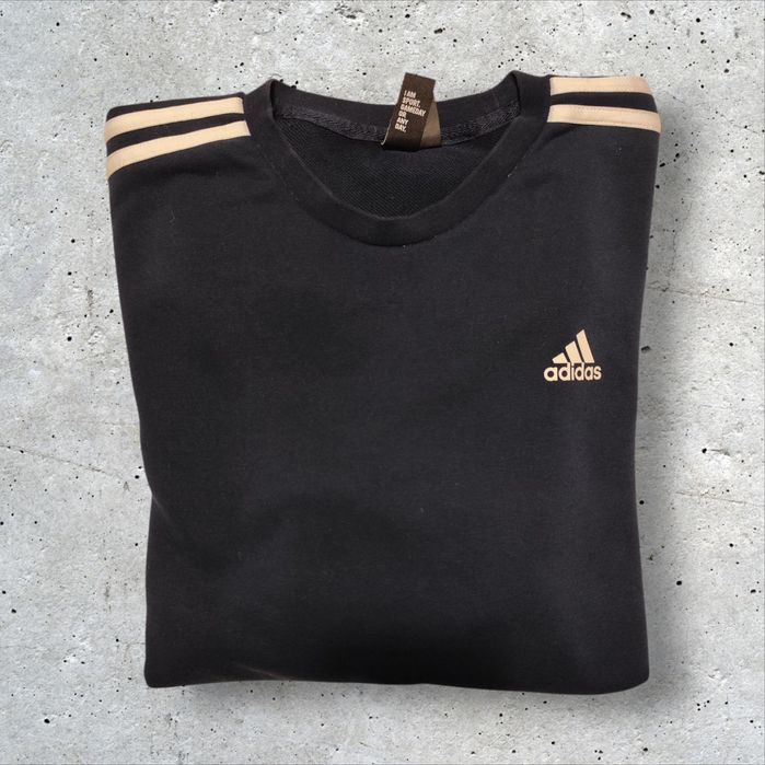 Camisola Sweat Adidas Tamanho M Azul Marinho Bom Estado