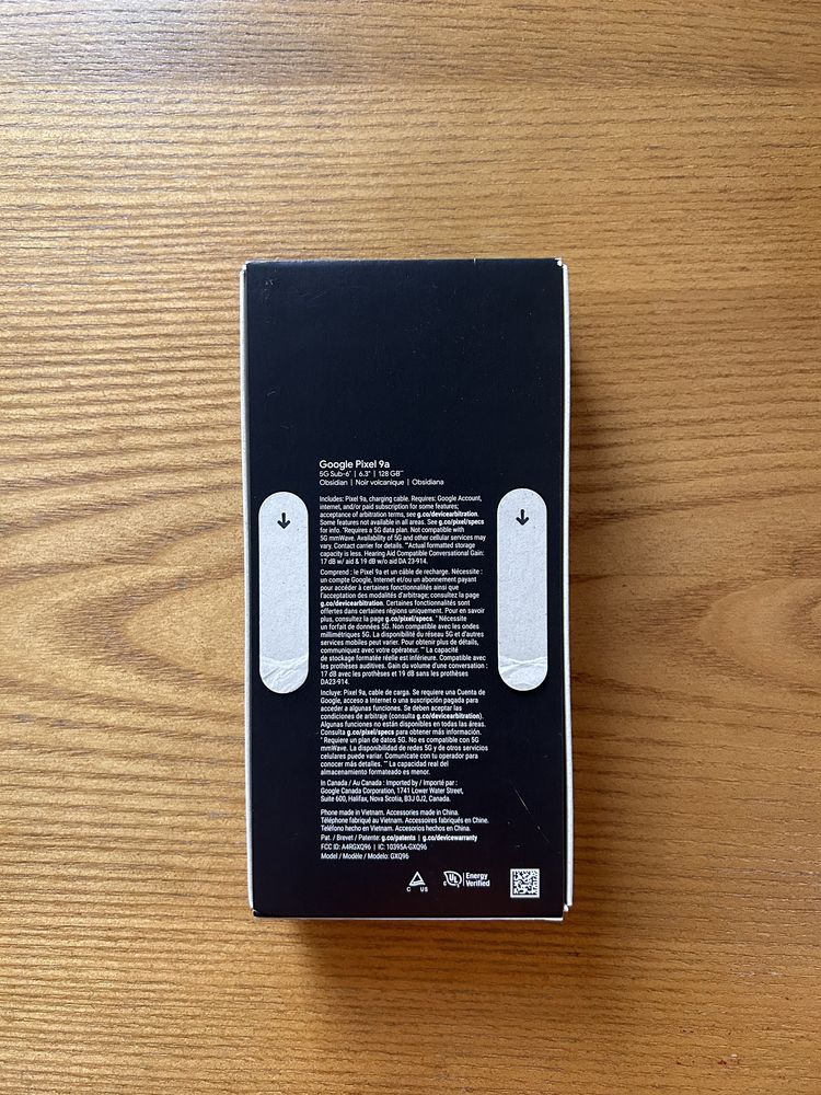 new Pixel 9a 128GB (Obsidian)