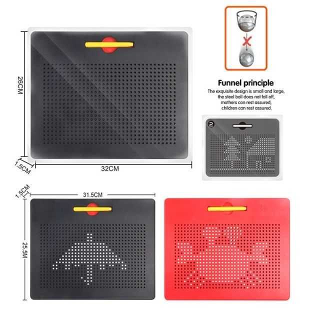 Магнитный планшет для рисования Магпад Magnetic board MagPad 714 дет