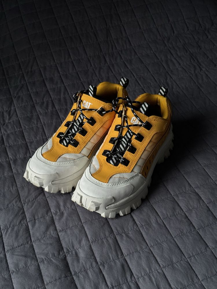 Buty męskie Sneakers CAT Intruder żółte Citrus rozmiar 44 jak nowe