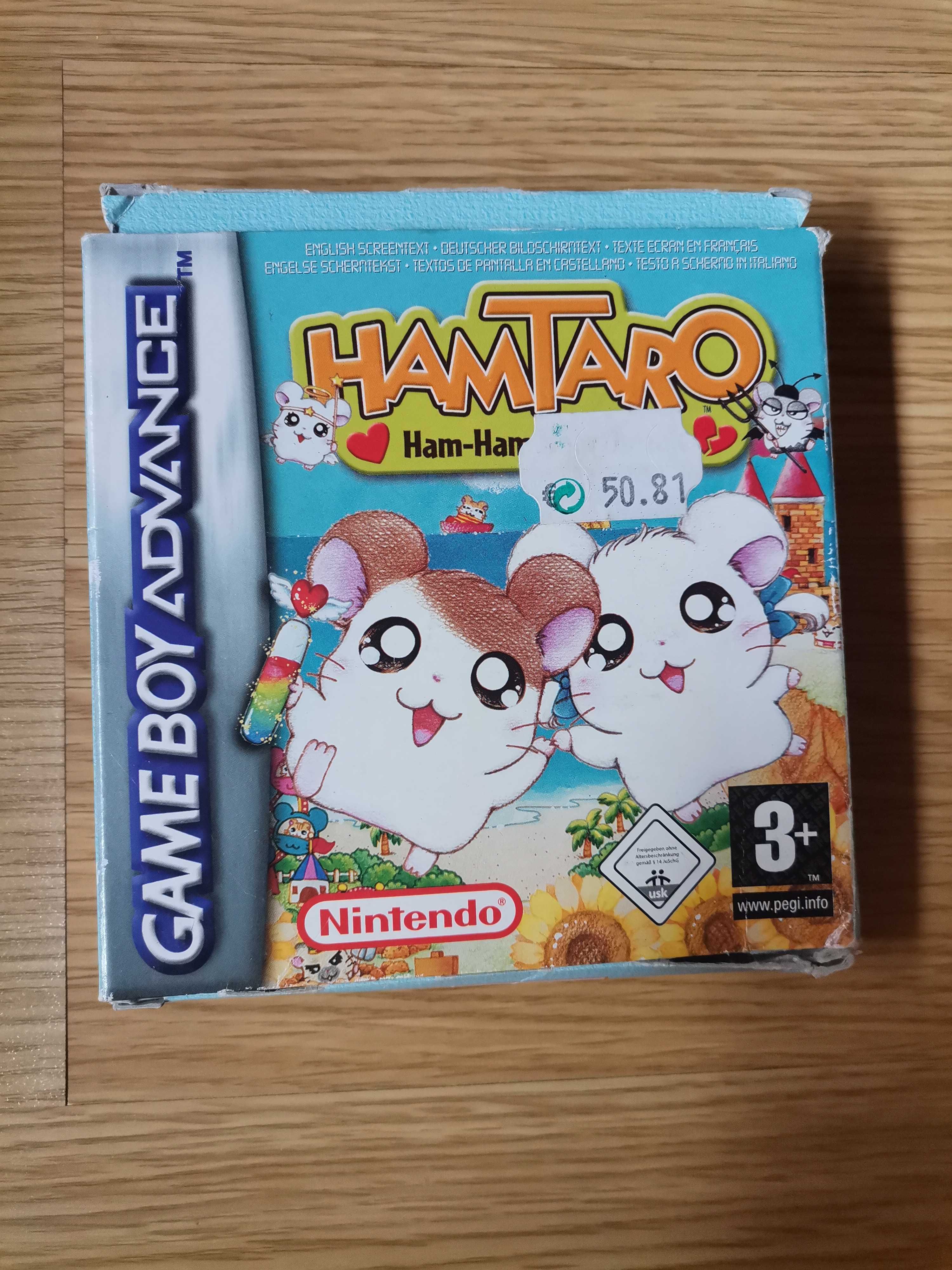 Gameboy advance jogo Nintendo Hamtaro