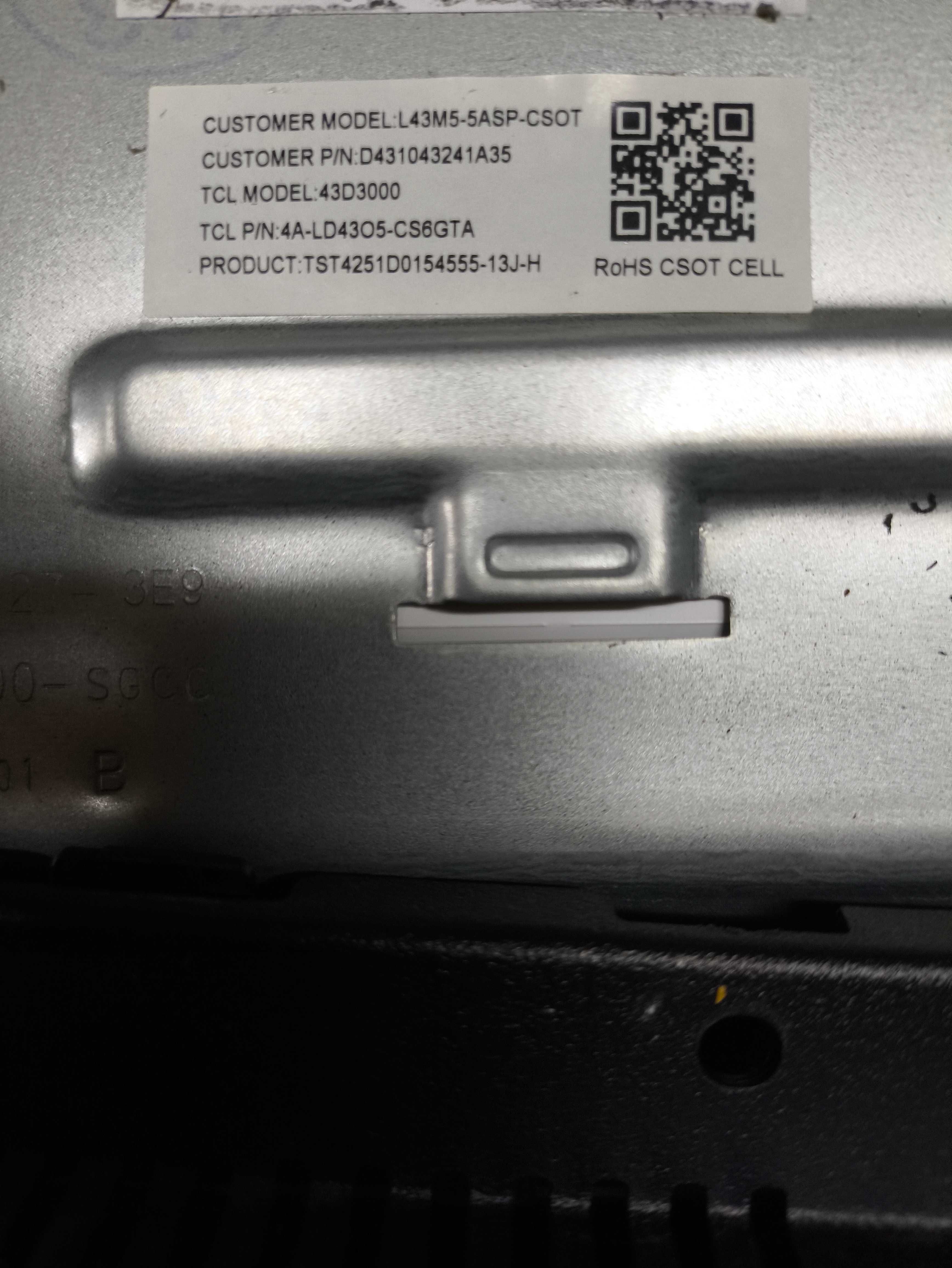 TV Xiaomi 43 polegadas (para peças) - L43M5-5ASP