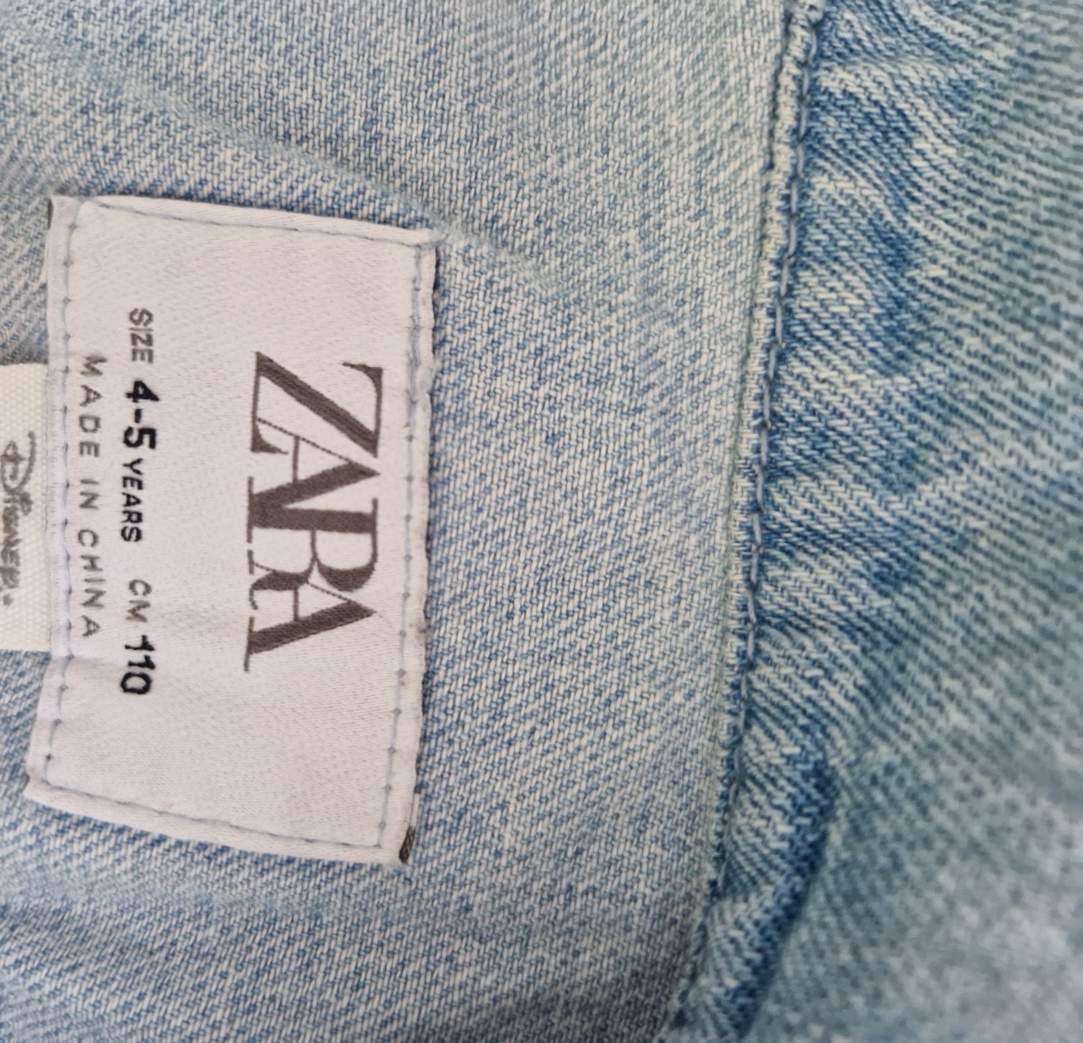 Kurtka Jeans Zara Myszka Miki